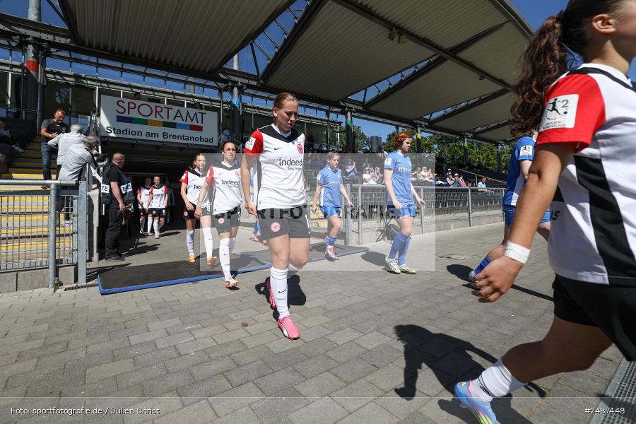 sport, action, Stadion am Brentanobad, SVM, SV Meppen 1912 e. V., SGE, Fussball, Frankfurt, Eintracht Frankfurt II, DFB, 25. Spieltag, 2. Frauen-Bundesliga, 11.05.2025 - Bild-ID: 2487448 sport, action, Stadion am Brentanobad, SVM, SV Meppen 1912 e. V., SGE, Fussball, Frankfurt, Eintracht Frankfurt II, DFB, 25. Spieltag, 2. Frauen-Bundesliga, 11.05.2025 - Bild-ID: 2487448