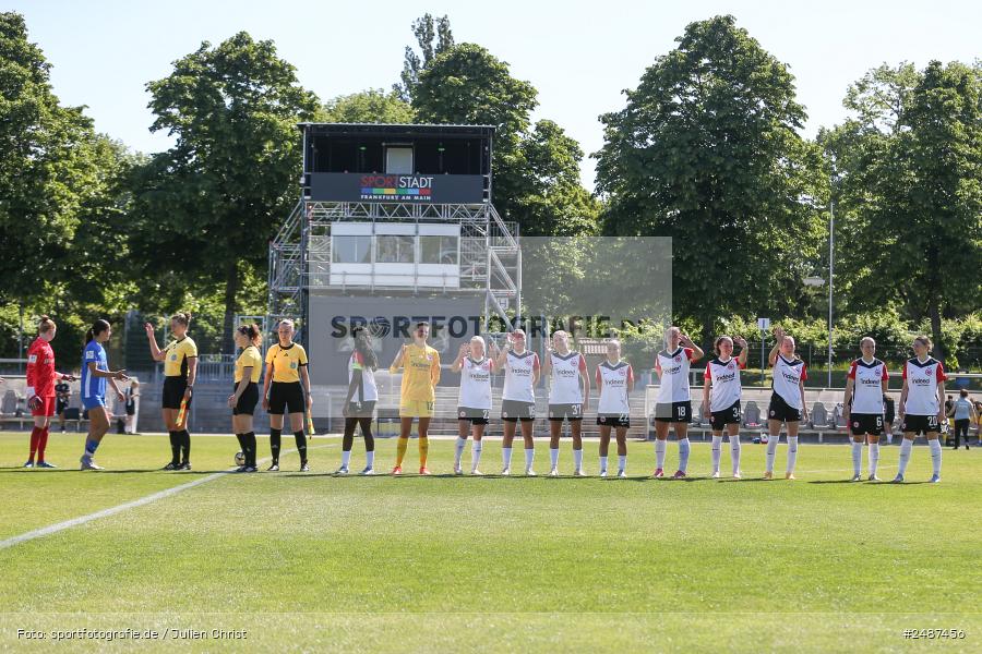 sport, action, Stadion am Brentanobad, SVM, SV Meppen 1912 e. V., SGE, Fussball, Frankfurt, Eintracht Frankfurt II, DFB, 25. Spieltag, 2. Frauen-Bundesliga, 11.05.2025 - Bild-ID: 2487456 sport, action, Stadion am Brentanobad, SVM, SV Meppen 1912 e. V., SGE, Fussball, Frankfurt, Eintracht Frankfurt II, DFB, 25. Spieltag, 2. Frauen-Bundesliga, 11.05.2025 - Bild-ID: 2487456