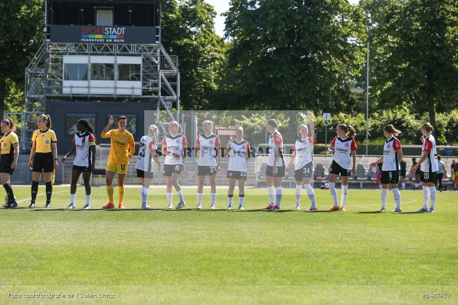 sport, action, Stadion am Brentanobad, SVM, SV Meppen 1912 e. V., SGE, Fussball, Frankfurt, Eintracht Frankfurt II, DFB, 25. Spieltag, 2. Frauen-Bundesliga, 11.05.2025 - Bild-ID: 2487457 sport, action, Stadion am Brentanobad, SVM, SV Meppen 1912 e. V., SGE, Fussball, Frankfurt, Eintracht Frankfurt II, DFB, 25. Spieltag, 2. Frauen-Bundesliga, 11.05.2025 - Bild-ID: 2487457