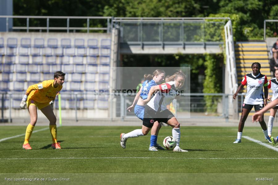 sport, action, Stadion am Brentanobad, SVM, SV Meppen 1912 e. V., SGE, Fussball, Frankfurt, Eintracht Frankfurt II, DFB, 25. Spieltag, 2. Frauen-Bundesliga, 11.05.2025 - Bild-ID: 2487462