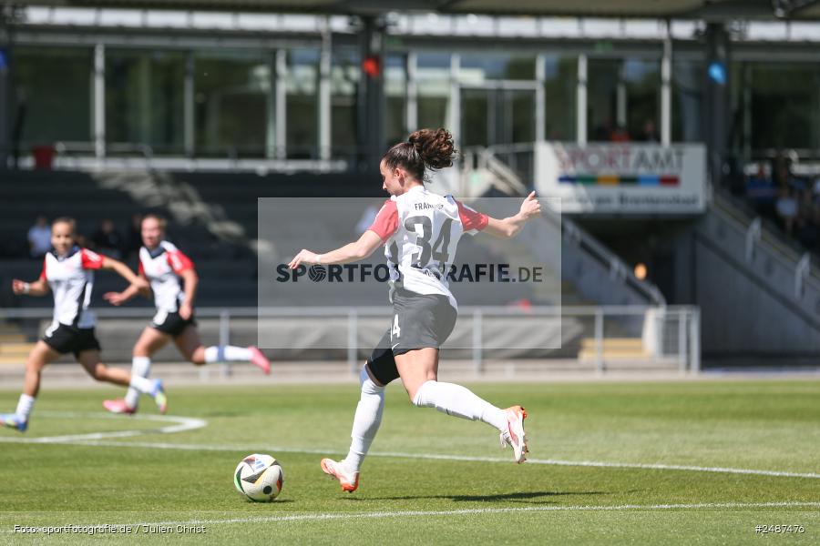 sport, action, Stadion am Brentanobad, SVM, SV Meppen 1912 e. V., SGE, Fussball, Frankfurt, Eintracht Frankfurt II, DFB, 25. Spieltag, 2. Frauen-Bundesliga, 11.05.2025 - Bild-ID: 2487476 sport, action, Stadion am Brentanobad, SVM, SV Meppen 1912 e. V., SGE, Fussball, Frankfurt, Eintracht Frankfurt II, DFB, 25. Spieltag, 2. Frauen-Bundesliga, 11.05.2025 - Bild-ID: 2487476