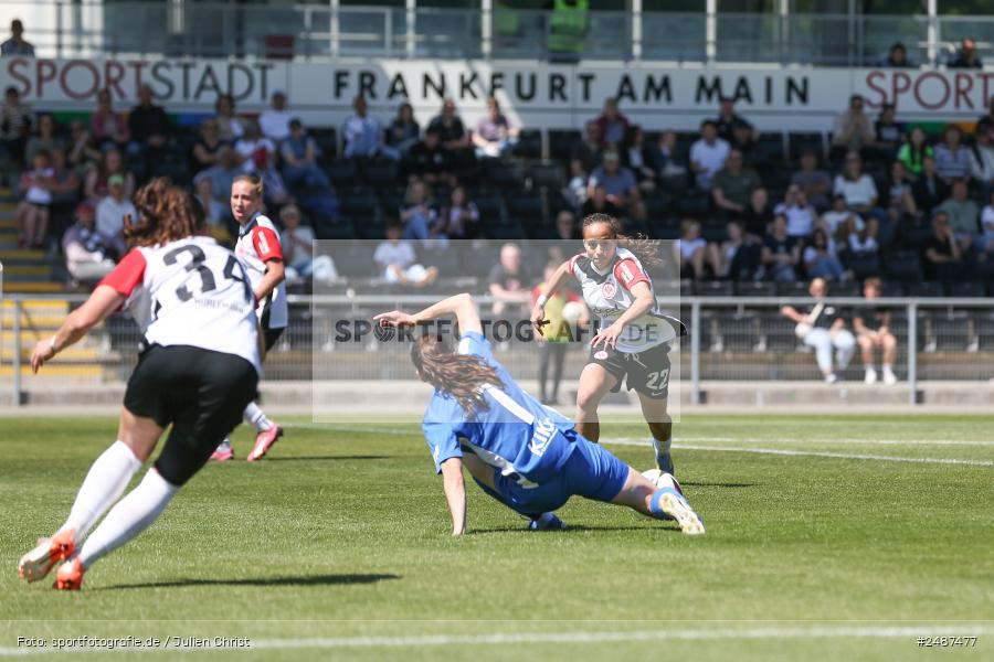 sport, action, Stadion am Brentanobad, SVM, SV Meppen 1912 e. V., SGE, Fussball, Frankfurt, Eintracht Frankfurt II, DFB, 25. Spieltag, 2. Frauen-Bundesliga, 11.05.2025 - Bild-ID: 2487477 sport, action, Stadion am Brentanobad, SVM, SV Meppen 1912 e. V., SGE, Fussball, Frankfurt, Eintracht Frankfurt II, DFB, 25. Spieltag, 2. Frauen-Bundesliga, 11.05.2025 - Bild-ID: 2487477