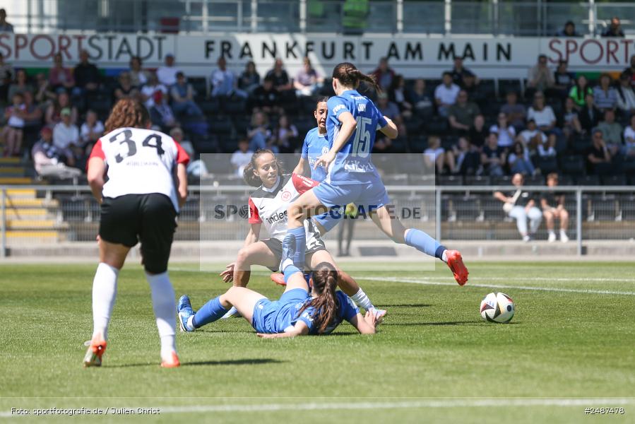 sport, action, Stadion am Brentanobad, SVM, SV Meppen 1912 e. V., SGE, Fussball, Frankfurt, Eintracht Frankfurt II, DFB, 25. Spieltag, 2. Frauen-Bundesliga, 11.05.2025 - Bild-ID: 2487478 sport, action, Stadion am Brentanobad, SVM, SV Meppen 1912 e. V., SGE, Fussball, Frankfurt, Eintracht Frankfurt II, DFB, 25. Spieltag, 2. Frauen-Bundesliga, 11.05.2025 - Bild-ID: 2487478