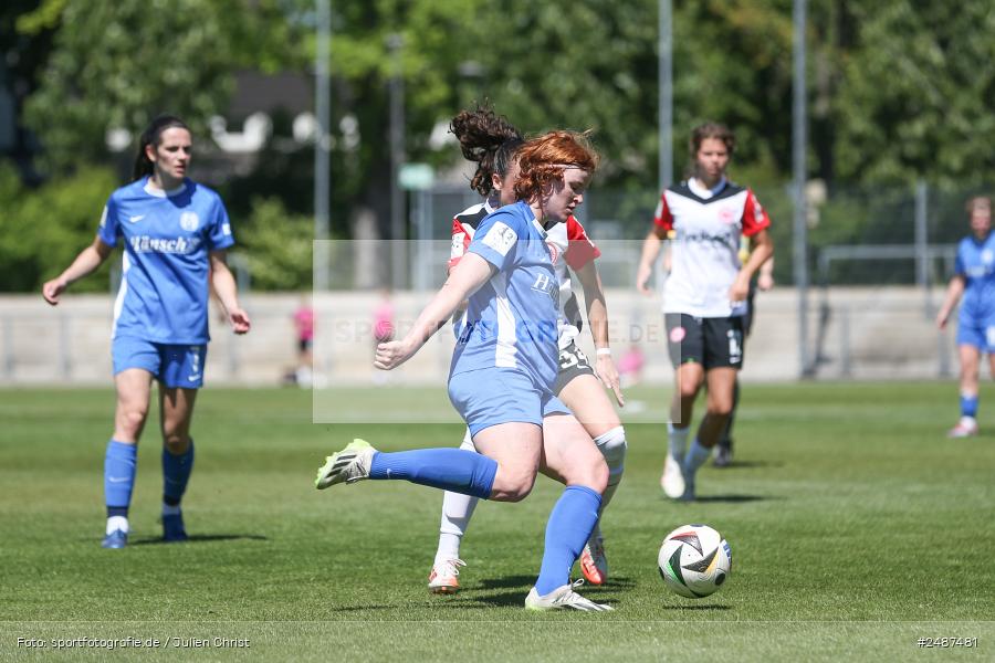 sport, action, Stadion am Brentanobad, SVM, SV Meppen 1912 e. V., SGE, Fussball, Frankfurt, Eintracht Frankfurt II, DFB, 25. Spieltag, 2. Frauen-Bundesliga, 11.05.2025 - Bild-ID: 2487481