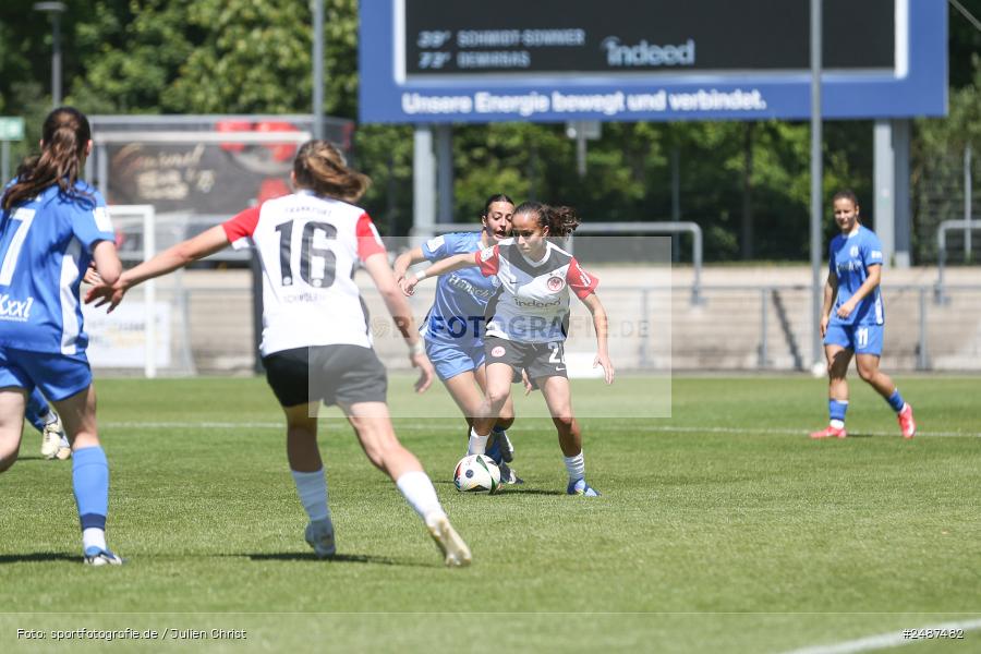 sport, action, Stadion am Brentanobad, SVM, SV Meppen 1912 e. V., SGE, Fussball, Frankfurt, Eintracht Frankfurt II, DFB, 25. Spieltag, 2. Frauen-Bundesliga, 11.05.2025 - Bild-ID: 2487482 sport, action, Stadion am Brentanobad, SVM, SV Meppen 1912 e. V., SGE, Fussball, Frankfurt, Eintracht Frankfurt II, DFB, 25. Spieltag, 2. Frauen-Bundesliga, 11.05.2025 - Bild-ID: 2487482
