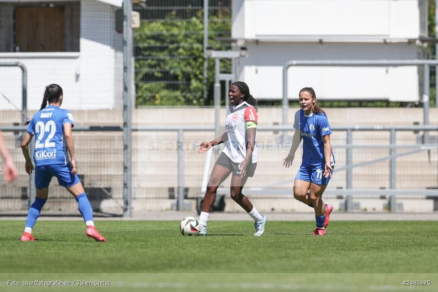 sport, action, Stadion am Brentanobad, SVM, SV Meppen 1912 e. V., SGE, Fussball, Frankfurt, Eintracht Frankfurt II, DFB, 25. Spieltag, 2. Frauen-Bundesliga, 11.05.2025 - Bild-ID: 2487495 sport, action, Stadion am Brentanobad, SVM, SV Meppen 1912 e. V., SGE, Fussball, Frankfurt, Eintracht Frankfurt II, DFB, 25. Spieltag, 2. Frauen-Bundesliga, 11.05.2025 - Bild-ID: 2487495