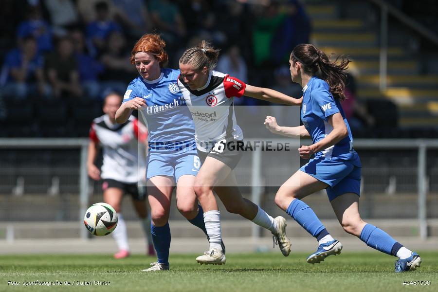 sport, action, Stadion am Brentanobad, SVM, SV Meppen 1912 e. V., SGE, Fussball, Frankfurt, Eintracht Frankfurt II, DFB, 25. Spieltag, 2. Frauen-Bundesliga, 11.05.2025 - Bild-ID: 2487500 sport, action, Stadion am Brentanobad, SVM, SV Meppen 1912 e. V., SGE, Fussball, Frankfurt, Eintracht Frankfurt II, DFB, 25. Spieltag, 2. Frauen-Bundesliga, 11.05.2025 - Bild-ID: 2487500