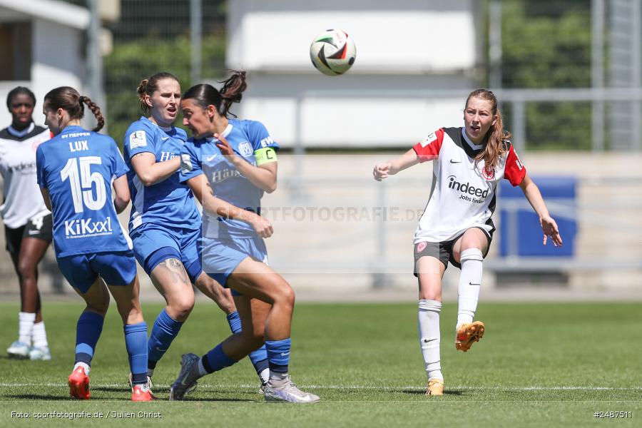 sport, action, Stadion am Brentanobad, SVM, SV Meppen 1912 e. V., SGE, Fussball, Frankfurt, Eintracht Frankfurt II, DFB, 25. Spieltag, 2. Frauen-Bundesliga, 11.05.2025 - Bild-ID: 2487511 sport, action, Stadion am Brentanobad, SVM, SV Meppen 1912 e. V., SGE, Fussball, Frankfurt, Eintracht Frankfurt II, DFB, 25. Spieltag, 2. Frauen-Bundesliga, 11.05.2025 - Bild-ID: 2487511