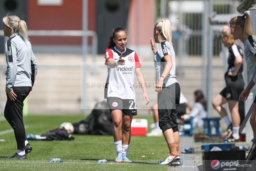 sport, action, Stadion am Brentanobad, SVM, SV Meppen 1912 e. V., SGE, Fussball, Frankfurt, Eintracht Frankfurt II, DFB, 25. Spieltag, 2. Frauen-Bundesliga, 11.05.2025 - Bild-ID: 2487518