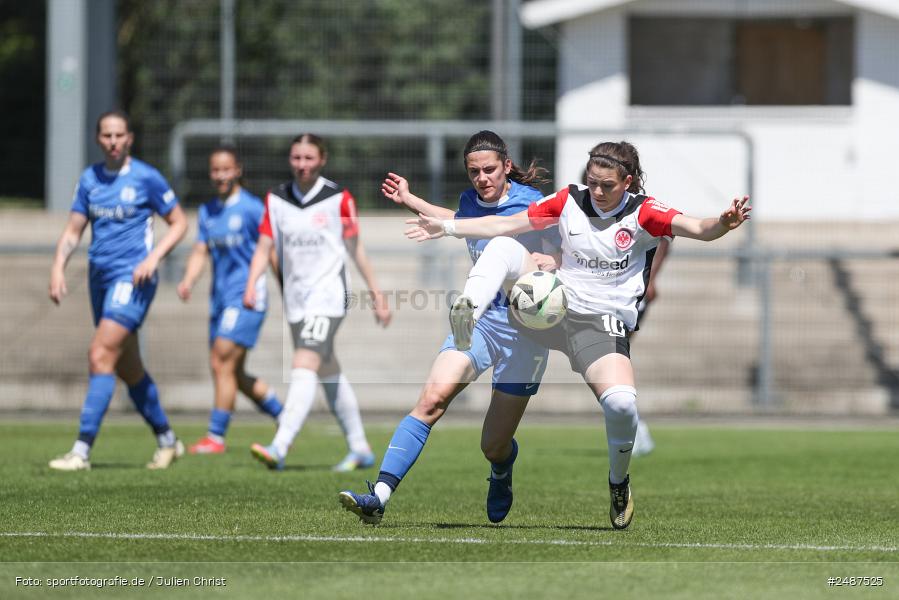 sport, action, Stadion am Brentanobad, SVM, SV Meppen 1912 e. V., SGE, Fussball, Frankfurt, Eintracht Frankfurt II, DFB, 25. Spieltag, 2. Frauen-Bundesliga, 11.05.2025 - Bild-ID: 2487525 sport, action, Stadion am Brentanobad, SVM, SV Meppen 1912 e. V., SGE, Fussball, Frankfurt, Eintracht Frankfurt II, DFB, 25. Spieltag, 2. Frauen-Bundesliga, 11.05.2025 - Bild-ID: 2487525