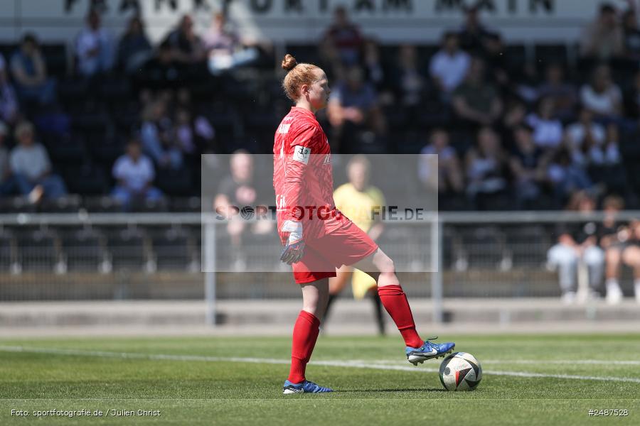 sport, action, Stadion am Brentanobad, SVM, SV Meppen 1912 e. V., SGE, Fussball, Frankfurt, Eintracht Frankfurt II, DFB, 25. Spieltag, 2. Frauen-Bundesliga, 11.05.2025 - Bild-ID: 2487528