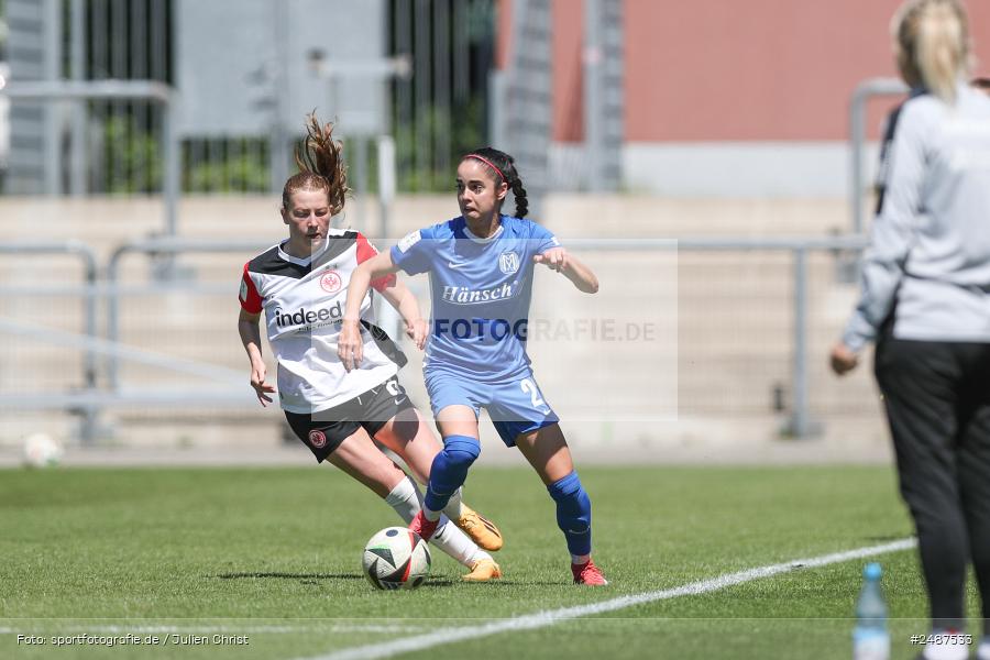 sport, action, Stadion am Brentanobad, SVM, SV Meppen 1912 e. V., SGE, Fussball, Frankfurt, Eintracht Frankfurt II, DFB, 25. Spieltag, 2. Frauen-Bundesliga, 11.05.2025 - Bild-ID: 2487533 sport, action, Stadion am Brentanobad, SVM, SV Meppen 1912 e. V., SGE, Fussball, Frankfurt, Eintracht Frankfurt II, DFB, 25. Spieltag, 2. Frauen-Bundesliga, 11.05.2025 - Bild-ID: 2487533