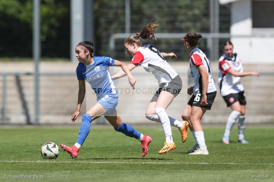 sport, action, Stadion am Brentanobad, SVM, SV Meppen 1912 e. V., SGE, Fussball, Frankfurt, Eintracht Frankfurt II, DFB, 25. Spieltag, 2. Frauen-Bundesliga, 11.05.2025 - Bild-ID: 2487535 sport, action, Stadion am Brentanobad, SVM, SV Meppen 1912 e. V., SGE, Fussball, Frankfurt, Eintracht Frankfurt II, DFB, 25. Spieltag, 2. Frauen-Bundesliga, 11.05.2025 - Bild-ID: 2487535