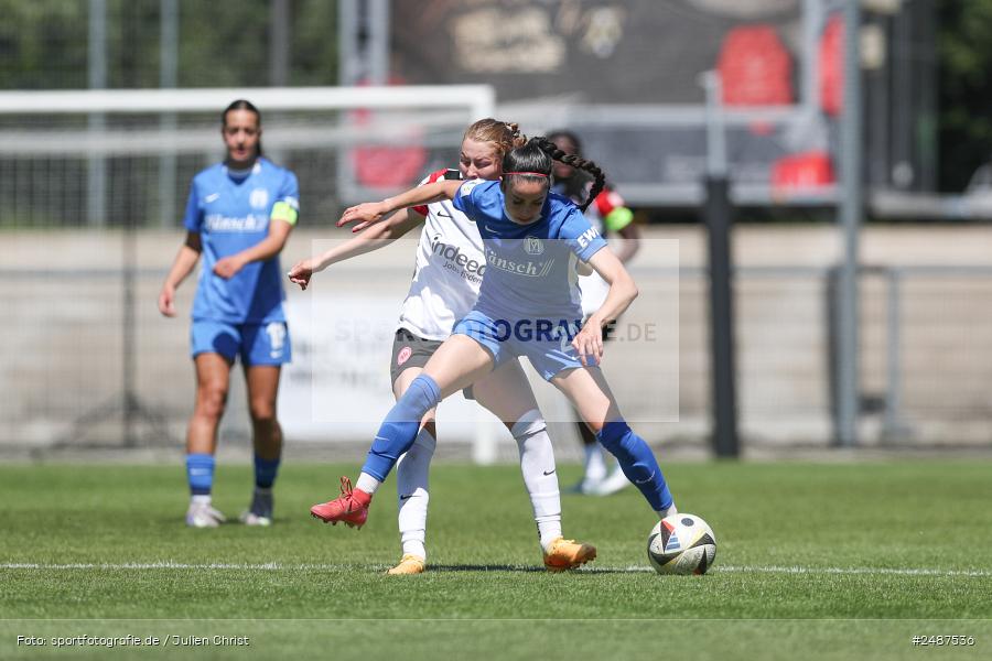 sport, action, Stadion am Brentanobad, SVM, SV Meppen 1912 e. V., SGE, Fussball, Frankfurt, Eintracht Frankfurt II, DFB, 25. Spieltag, 2. Frauen-Bundesliga, 11.05.2025 - Bild-ID: 2487536 sport, action, Stadion am Brentanobad, SVM, SV Meppen 1912 e. V., SGE, Fussball, Frankfurt, Eintracht Frankfurt II, DFB, 25. Spieltag, 2. Frauen-Bundesliga, 11.05.2025 - Bild-ID: 2487536
