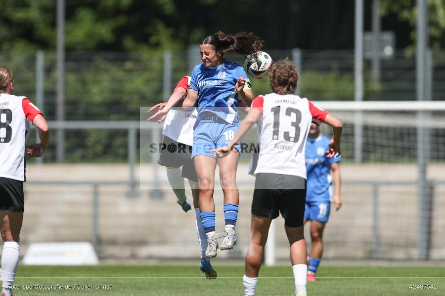 sport, action, Stadion am Brentanobad, SVM, SV Meppen 1912 e. V., SGE, Fussball, Frankfurt, Eintracht Frankfurt II, DFB, 25. Spieltag, 2. Frauen-Bundesliga, 11.05.2025 - Bild-ID: 2487542 sport, action, Stadion am Brentanobad, SVM, SV Meppen 1912 e. V., SGE, Fussball, Frankfurt, Eintracht Frankfurt II, DFB, 25. Spieltag, 2. Frauen-Bundesliga, 11.05.2025 - Bild-ID: 2487542