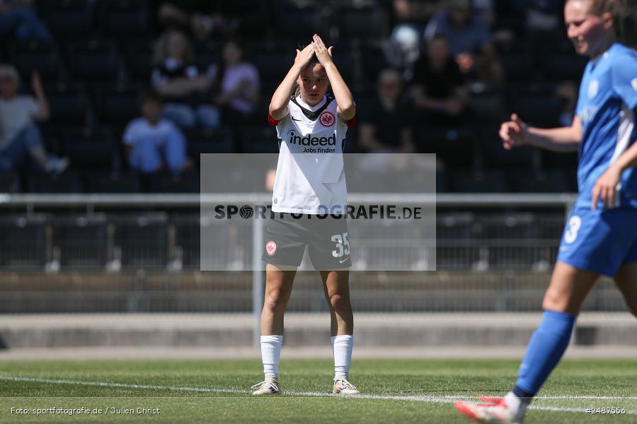 sport, action, Stadion am Brentanobad, SVM, SV Meppen 1912 e. V., SGE, Fussball, Frankfurt, Eintracht Frankfurt II, DFB, 25. Spieltag, 2. Frauen-Bundesliga, 11.05.2025 - Bild-ID: 2487556 sport, action, Stadion am Brentanobad, SVM, SV Meppen 1912 e. V., SGE, Fussball, Frankfurt, Eintracht Frankfurt II, DFB, 25. Spieltag, 2. Frauen-Bundesliga, 11.05.2025 - Bild-ID: 2487556