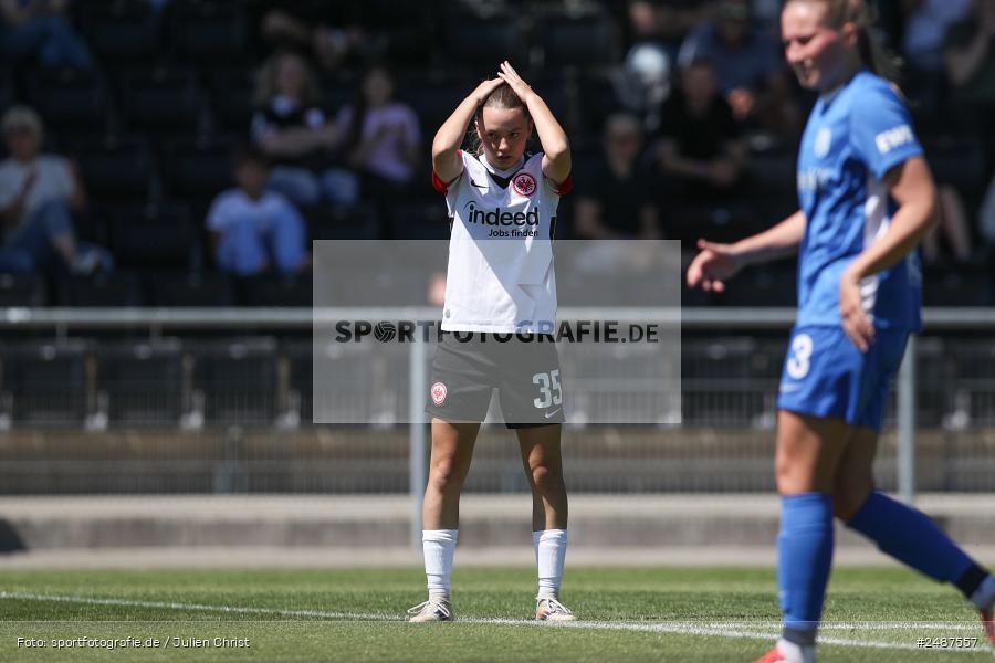 sport, action, Stadion am Brentanobad, SVM, SV Meppen 1912 e. V., SGE, Fussball, Frankfurt, Eintracht Frankfurt II, DFB, 25. Spieltag, 2. Frauen-Bundesliga, 11.05.2025 - Bild-ID: 2487557 sport, action, Stadion am Brentanobad, SVM, SV Meppen 1912 e. V., SGE, Fussball, Frankfurt, Eintracht Frankfurt II, DFB, 25. Spieltag, 2. Frauen-Bundesliga, 11.05.2025 - Bild-ID: 2487557