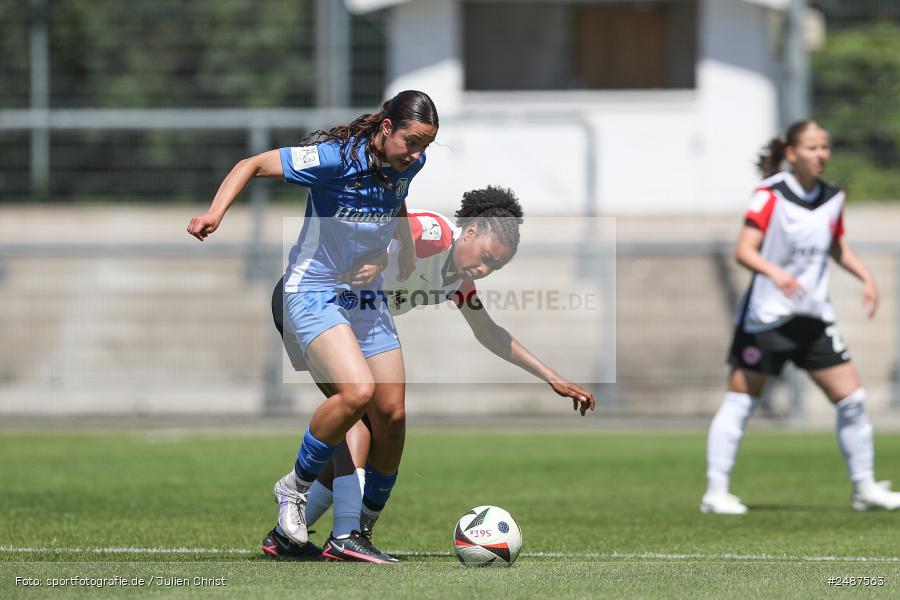 sport, action, Stadion am Brentanobad, SVM, SV Meppen 1912 e. V., SGE, Fussball, Frankfurt, Eintracht Frankfurt II, DFB, 25. Spieltag, 2. Frauen-Bundesliga, 11.05.2025 - Bild-ID: 2487563 sport, action, Stadion am Brentanobad, SVM, SV Meppen 1912 e. V., SGE, Fussball, Frankfurt, Eintracht Frankfurt II, DFB, 25. Spieltag, 2. Frauen-Bundesliga, 11.05.2025 - Bild-ID: 2487563
