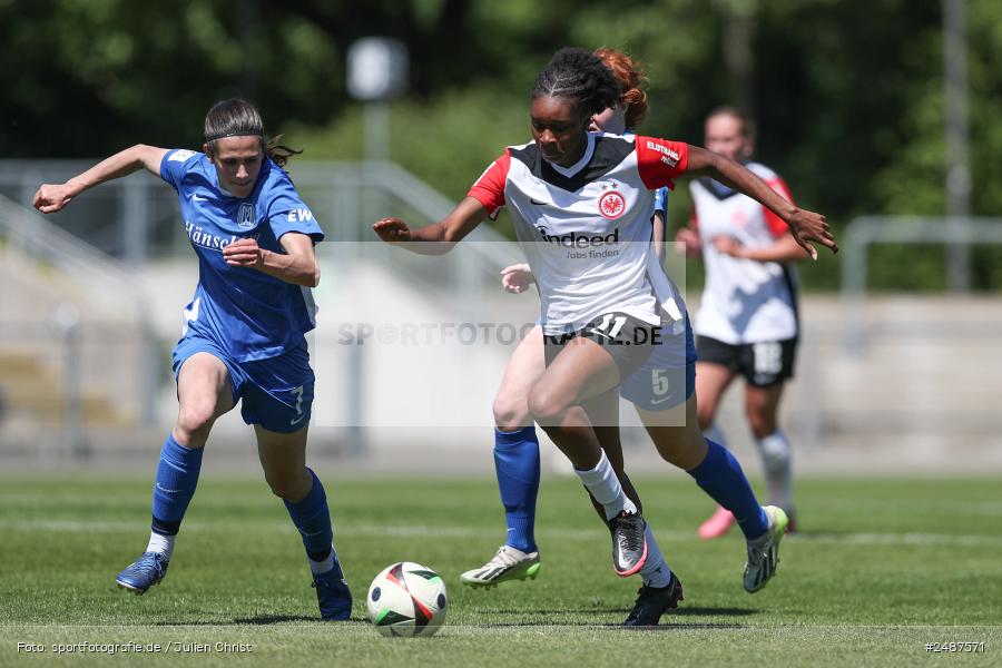 sport, action, Stadion am Brentanobad, SVM, SV Meppen 1912 e. V., SGE, Fussball, Frankfurt, Eintracht Frankfurt II, DFB, 25. Spieltag, 2. Frauen-Bundesliga, 11.05.2025 - Bild-ID: 2487571 sport, action, Stadion am Brentanobad, SVM, SV Meppen 1912 e. V., SGE, Fussball, Frankfurt, Eintracht Frankfurt II, DFB, 25. Spieltag, 2. Frauen-Bundesliga, 11.05.2025 - Bild-ID: 2487571