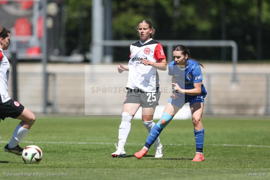 sport, action, Stadion am Brentanobad, SVM, SV Meppen 1912 e. V., SGE, Fussball, Frankfurt, Eintracht Frankfurt II, DFB, 25. Spieltag, 2. Frauen-Bundesliga, 11.05.2025 - Bild-ID: 2487578 sport, action, Stadion am Brentanobad, SVM, SV Meppen 1912 e. V., SGE, Fussball, Frankfurt, Eintracht Frankfurt II, DFB, 25. Spieltag, 2. Frauen-Bundesliga, 11.05.2025 - Bild-ID: 2487578