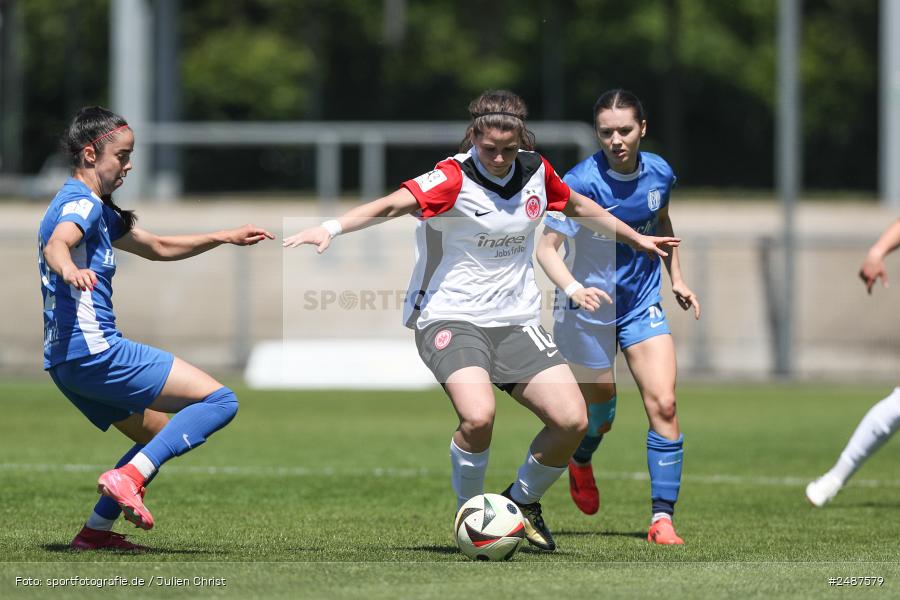 sport, action, Stadion am Brentanobad, SVM, SV Meppen 1912 e. V., SGE, Fussball, Frankfurt, Eintracht Frankfurt II, DFB, 25. Spieltag, 2. Frauen-Bundesliga, 11.05.2025 - Bild-ID: 2487579 sport, action, Stadion am Brentanobad, SVM, SV Meppen 1912 e. V., SGE, Fussball, Frankfurt, Eintracht Frankfurt II, DFB, 25. Spieltag, 2. Frauen-Bundesliga, 11.05.2025 - Bild-ID: 2487579