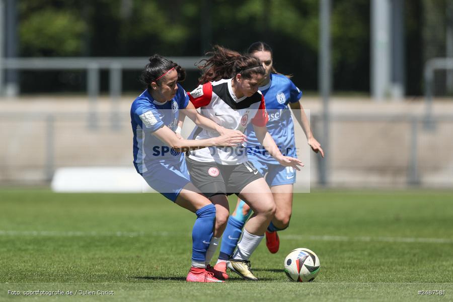 sport, action, Stadion am Brentanobad, SVM, SV Meppen 1912 e. V., SGE, Fussball, Frankfurt, Eintracht Frankfurt II, DFB, 25. Spieltag, 2. Frauen-Bundesliga, 11.05.2025 - Bild-ID: 2487581 sport, action, Stadion am Brentanobad, SVM, SV Meppen 1912 e. V., SGE, Fussball, Frankfurt, Eintracht Frankfurt II, DFB, 25. Spieltag, 2. Frauen-Bundesliga, 11.05.2025 - Bild-ID: 2487581