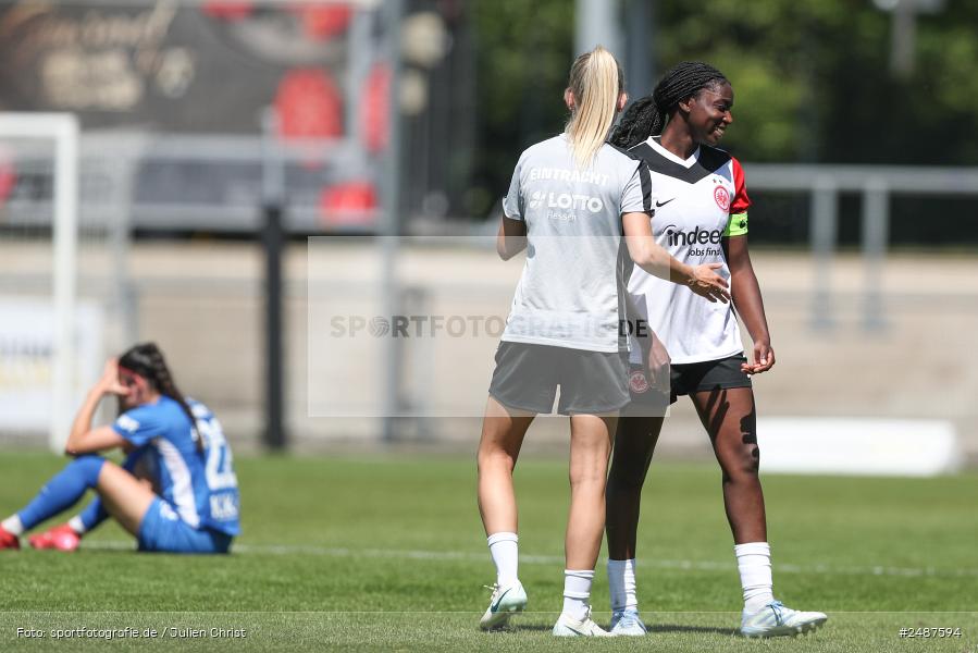 sport, action, Stadion am Brentanobad, SVM, SV Meppen 1912 e. V., SGE, Fussball, Frankfurt, Eintracht Frankfurt II, DFB, 25. Spieltag, 2. Frauen-Bundesliga, 11.05.2025 - Bild-ID: 2487594