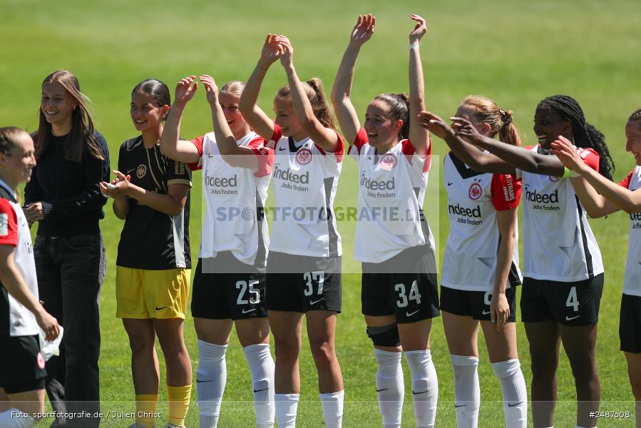sport, action, Stadion am Brentanobad, SVM, SV Meppen 1912 e. V., SGE, Fussball, Frankfurt, Eintracht Frankfurt II, DFB, 25. Spieltag, 2. Frauen-Bundesliga, 11.05.2025 - Bild-ID: 2487608 sport, action, Stadion am Brentanobad, SVM, SV Meppen 1912 e. V., SGE, Fussball, Frankfurt, Eintracht Frankfurt II, DFB, 25. Spieltag, 2. Frauen-Bundesliga, 11.05.2025 - Bild-ID: 2487608