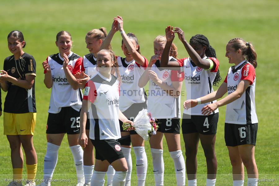 sport, action, Stadion am Brentanobad, SVM, SV Meppen 1912 e. V., SGE, Fussball, Frankfurt, Eintracht Frankfurt II, DFB, 25. Spieltag, 2. Frauen-Bundesliga, 11.05.2025 - Bild-ID: 2487609 sport, action, Stadion am Brentanobad, SVM, SV Meppen 1912 e. V., SGE, Fussball, Frankfurt, Eintracht Frankfurt II, DFB, 25. Spieltag, 2. Frauen-Bundesliga, 11.05.2025 - Bild-ID: 2487609