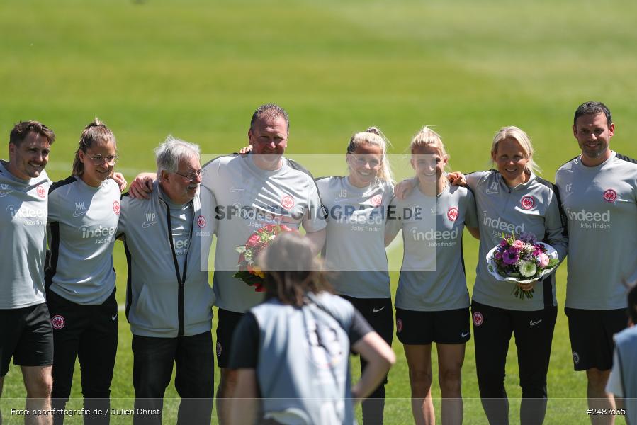 sport, action, Stadion am Brentanobad, SVM, SV Meppen 1912 e. V., SGE, Fussball, Frankfurt, Eintracht Frankfurt II, DFB, 25. Spieltag, 2. Frauen-Bundesliga, 11.05.2025 - Bild-ID: 2487635