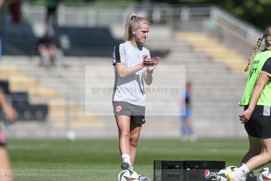 sport, action, Stadion am Brentanobad, SVM, SV Meppen 1912 e. V., SGE, Fussball, Frankfurt, Eintracht Frankfurt II, DFB, 25. Spieltag, 2. Frauen-Bundesliga, 11.05.2025 - Bild-ID: 2487655 sport, action, Stadion am Brentanobad, SVM, SV Meppen 1912 e. V., SGE, Fussball, Frankfurt, Eintracht Frankfurt II, DFB, 25. Spieltag, 2. Frauen-Bundesliga, 11.05.2025 - Bild-ID: 2487655