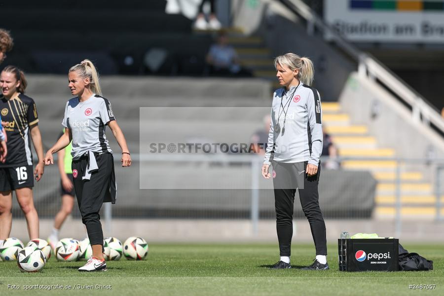 sport, action, Stadion am Brentanobad, SVM, SV Meppen 1912 e. V., SGE, Fussball, Frankfurt, Eintracht Frankfurt II, DFB, 25. Spieltag, 2. Frauen-Bundesliga, 11.05.2025 - Bild-ID: 2487657 sport, action, Stadion am Brentanobad, SVM, SV Meppen 1912 e. V., SGE, Fussball, Frankfurt, Eintracht Frankfurt II, DFB, 25. Spieltag, 2. Frauen-Bundesliga, 11.05.2025 - Bild-ID: 2487657