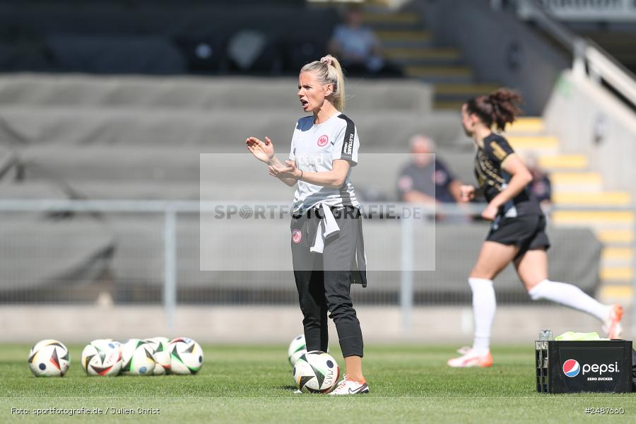 sport, action, Stadion am Brentanobad, SVM, SV Meppen 1912 e. V., SGE, Fussball, Frankfurt, Eintracht Frankfurt II, DFB, 25. Spieltag, 2. Frauen-Bundesliga, 11.05.2025 - Bild-ID: 2487660 sport, action, Stadion am Brentanobad, SVM, SV Meppen 1912 e. V., SGE, Fussball, Frankfurt, Eintracht Frankfurt II, DFB, 25. Spieltag, 2. Frauen-Bundesliga, 11.05.2025 - Bild-ID: 2487660