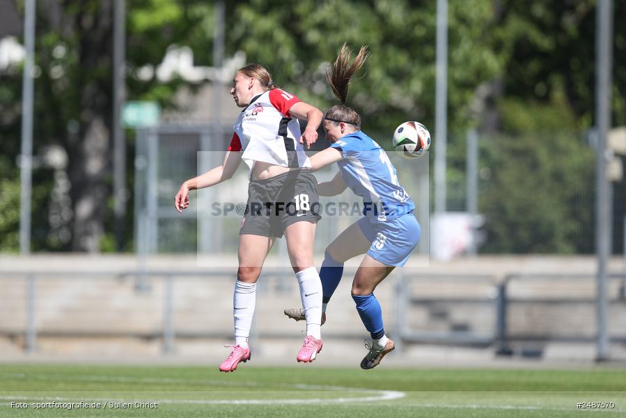sport, action, Stadion am Brentanobad, SVM, SV Meppen 1912 e. V., SGE, Fussball, Frankfurt, Eintracht Frankfurt II, DFB, 25. Spieltag, 2. Frauen-Bundesliga, 11.05.2025 - Bild-ID: 2487670 sport, action, Stadion am Brentanobad, SVM, SV Meppen 1912 e. V., SGE, Fussball, Frankfurt, Eintracht Frankfurt II, DFB, 25. Spieltag, 2. Frauen-Bundesliga, 11.05.2025 - Bild-ID: 2487670