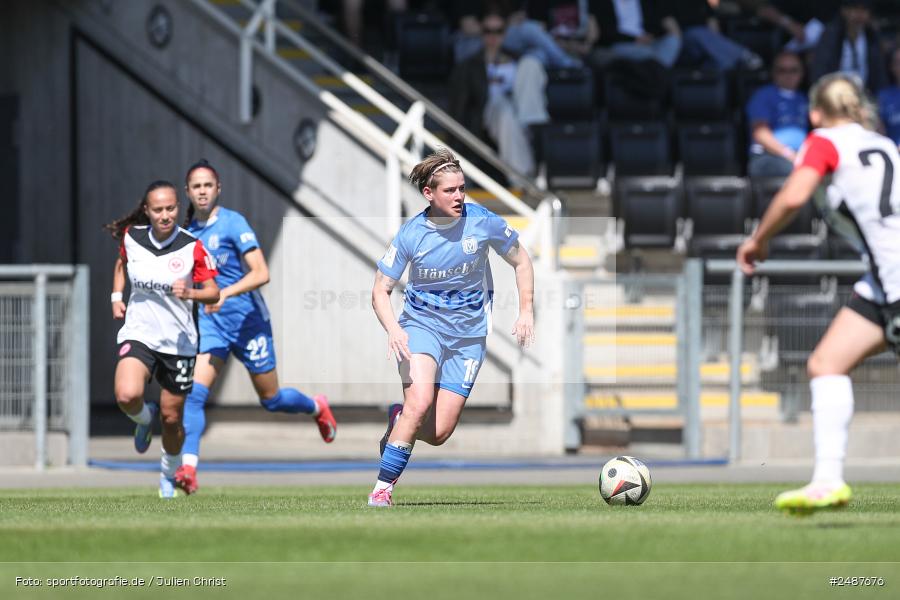 sport, action, Stadion am Brentanobad, SVM, SV Meppen 1912 e. V., SGE, Fussball, Frankfurt, Eintracht Frankfurt II, DFB, 25. Spieltag, 2. Frauen-Bundesliga, 11.05.2025 - Bild-ID: 2487676 sport, action, Stadion am Brentanobad, SVM, SV Meppen 1912 e. V., SGE, Fussball, Frankfurt, Eintracht Frankfurt II, DFB, 25. Spieltag, 2. Frauen-Bundesliga, 11.05.2025 - Bild-ID: 2487676