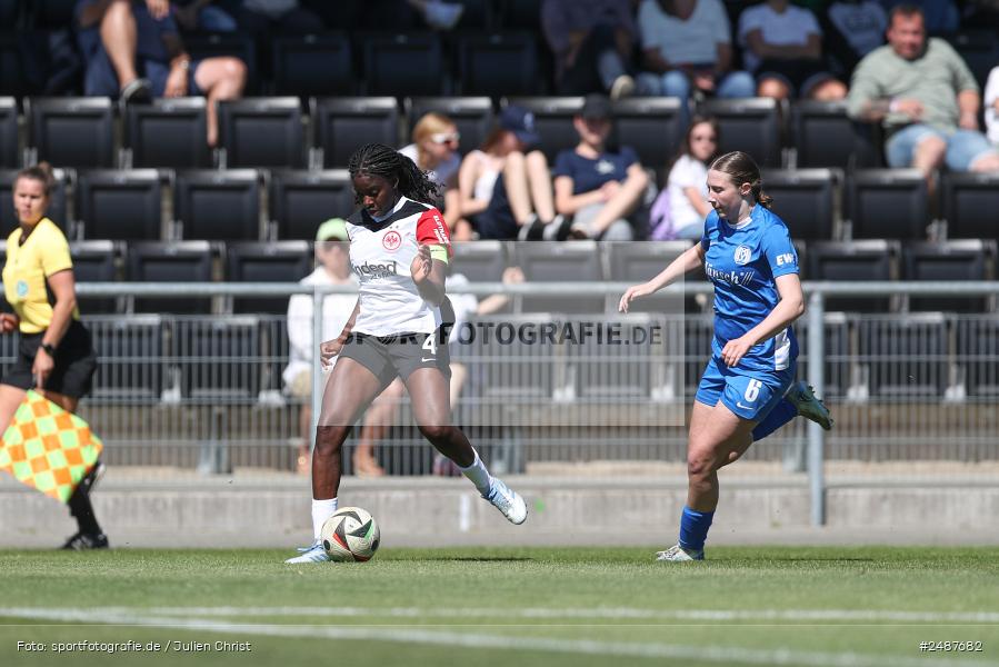 sport, action, Stadion am Brentanobad, SVM, SV Meppen 1912 e. V., SGE, Fussball, Frankfurt, Eintracht Frankfurt II, DFB, 25. Spieltag, 2. Frauen-Bundesliga, 11.05.2025 - Bild-ID: 2487682 sport, action, Stadion am Brentanobad, SVM, SV Meppen 1912 e. V., SGE, Fussball, Frankfurt, Eintracht Frankfurt II, DFB, 25. Spieltag, 2. Frauen-Bundesliga, 11.05.2025 - Bild-ID: 2487682