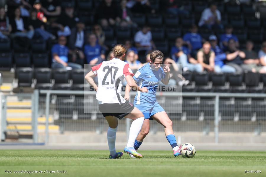 sport, action, Stadion am Brentanobad, SVM, SV Meppen 1912 e. V., SGE, Fussball, Frankfurt, Eintracht Frankfurt II, DFB, 25. Spieltag, 2. Frauen-Bundesliga, 11.05.2025 - Bild-ID: 2487689 sport, action, Stadion am Brentanobad, SVM, SV Meppen 1912 e. V., SGE, Fussball, Frankfurt, Eintracht Frankfurt II, DFB, 25. Spieltag, 2. Frauen-Bundesliga, 11.05.2025 - Bild-ID: 2487689