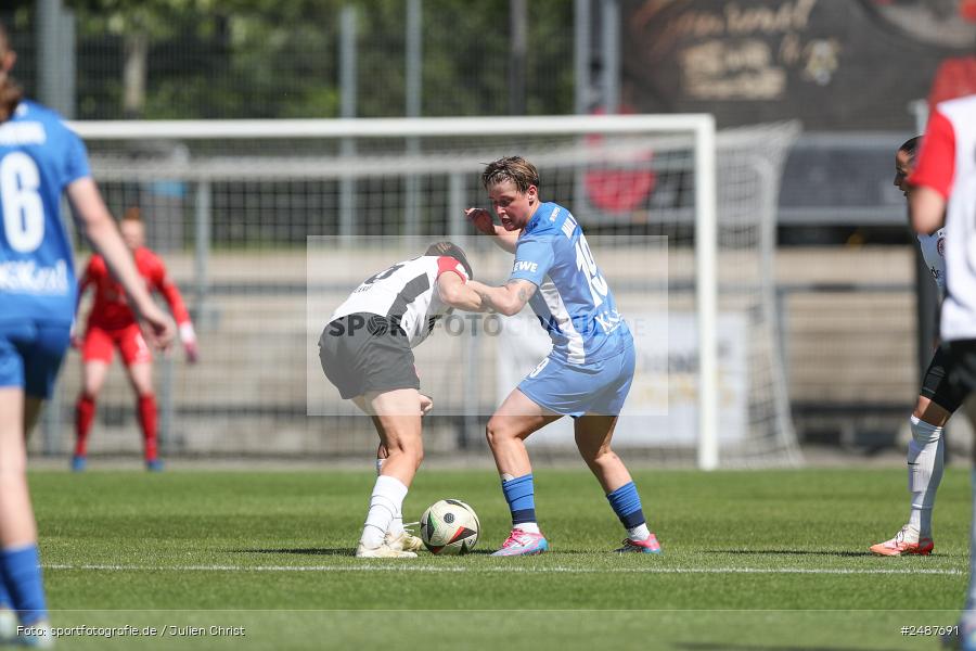 sport, action, Stadion am Brentanobad, SVM, SV Meppen 1912 e. V., SGE, Fussball, Frankfurt, Eintracht Frankfurt II, DFB, 25. Spieltag, 2. Frauen-Bundesliga, 11.05.2025 - Bild-ID: 2487691 sport, action, Stadion am Brentanobad, SVM, SV Meppen 1912 e. V., SGE, Fussball, Frankfurt, Eintracht Frankfurt II, DFB, 25. Spieltag, 2. Frauen-Bundesliga, 11.05.2025 - Bild-ID: 2487691