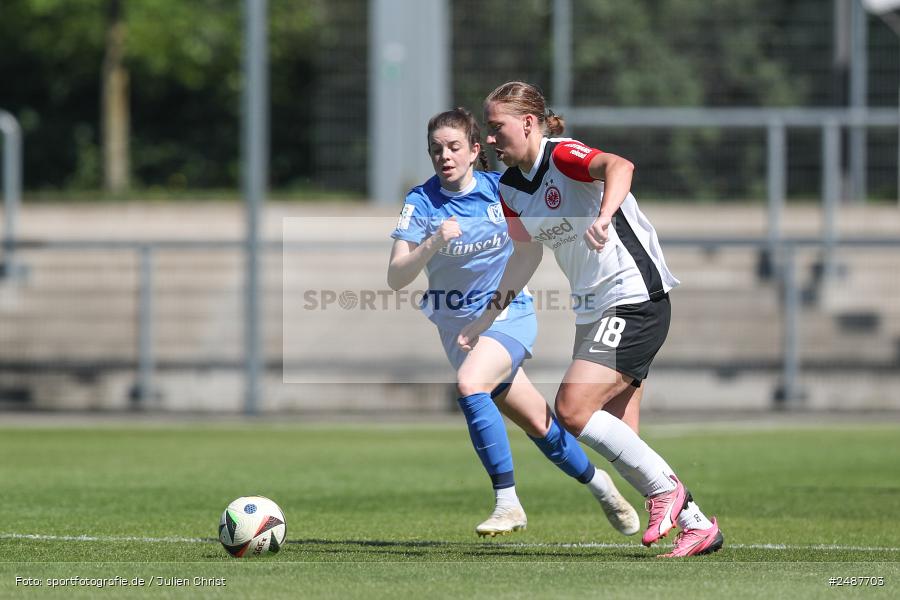 sport, action, Stadion am Brentanobad, SVM, SV Meppen 1912 e. V., SGE, Fussball, Frankfurt, Eintracht Frankfurt II, DFB, 25. Spieltag, 2. Frauen-Bundesliga, 11.05.2025 - Bild-ID: 2487703 sport, action, Stadion am Brentanobad, SVM, SV Meppen 1912 e. V., SGE, Fussball, Frankfurt, Eintracht Frankfurt II, DFB, 25. Spieltag, 2. Frauen-Bundesliga, 11.05.2025 - Bild-ID: 2487703