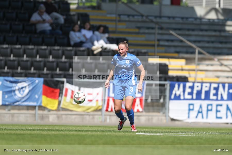 sport, action, Stadion am Brentanobad, SVM, SV Meppen 1912 e. V., SGE, Fussball, Frankfurt, Eintracht Frankfurt II, DFB, 25. Spieltag, 2. Frauen-Bundesliga, 11.05.2025 - Bild-ID: 2487704 sport, action, Stadion am Brentanobad, SVM, SV Meppen 1912 e. V., SGE, Fussball, Frankfurt, Eintracht Frankfurt II, DFB, 25. Spieltag, 2. Frauen-Bundesliga, 11.05.2025 - Bild-ID: 2487704