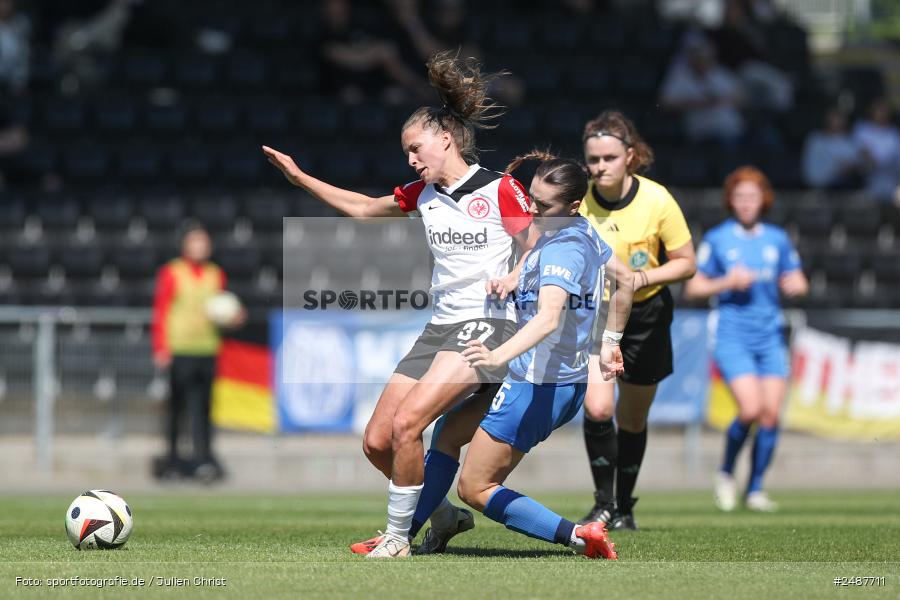 sport, action, Stadion am Brentanobad, SVM, SV Meppen 1912 e. V., SGE, Fussball, Frankfurt, Eintracht Frankfurt II, DFB, 25. Spieltag, 2. Frauen-Bundesliga, 11.05.2025 - Bild-ID: 2487711 sport, action, Stadion am Brentanobad, SVM, SV Meppen 1912 e. V., SGE, Fussball, Frankfurt, Eintracht Frankfurt II, DFB, 25. Spieltag, 2. Frauen-Bundesliga, 11.05.2025 - Bild-ID: 2487711