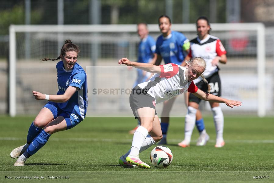 sport, action, Stadion am Brentanobad, SVM, SV Meppen 1912 e. V., SGE, Fussball, Frankfurt, Eintracht Frankfurt II, DFB, 25. Spieltag, 2. Frauen-Bundesliga, 11.05.2025 - Bild-ID: 2487717 sport, action, Stadion am Brentanobad, SVM, SV Meppen 1912 e. V., SGE, Fussball, Frankfurt, Eintracht Frankfurt II, DFB, 25. Spieltag, 2. Frauen-Bundesliga, 11.05.2025 - Bild-ID: 2487717