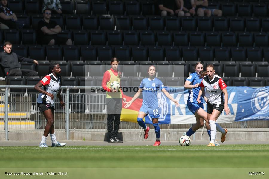 sport, action, Stadion am Brentanobad, SVM, SV Meppen 1912 e. V., SGE, Fussball, Frankfurt, Eintracht Frankfurt II, DFB, 25. Spieltag, 2. Frauen-Bundesliga, 11.05.2025 - Bild-ID: 2487719 sport, action, Stadion am Brentanobad, SVM, SV Meppen 1912 e. V., SGE, Fussball, Frankfurt, Eintracht Frankfurt II, DFB, 25. Spieltag, 2. Frauen-Bundesliga, 11.05.2025 - Bild-ID: 2487719