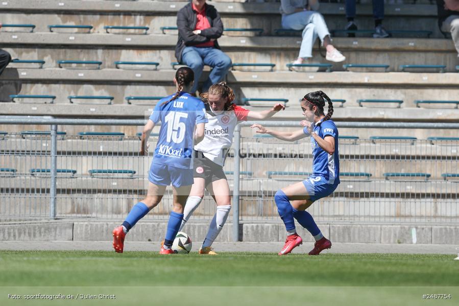 sport, action, Stadion am Brentanobad, SVM, SV Meppen 1912 e. V., SGE, Fussball, Frankfurt, Eintracht Frankfurt II, DFB, 25. Spieltag, 2. Frauen-Bundesliga, 11.05.2025 - Bild-ID: 2487754 sport, action, Stadion am Brentanobad, SVM, SV Meppen 1912 e. V., SGE, Fussball, Frankfurt, Eintracht Frankfurt II, DFB, 25. Spieltag, 2. Frauen-Bundesliga, 11.05.2025 - Bild-ID: 2487754