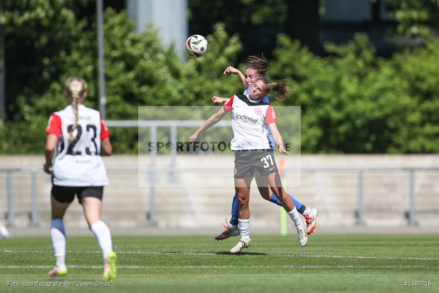 sport, action, Stadion am Brentanobad, SVM, SV Meppen 1912 e. V., SGE, Fussball, Frankfurt, Eintracht Frankfurt II, DFB, 25. Spieltag, 2. Frauen-Bundesliga, 11.05.2025 - Bild-ID: 2487758 sport, action, Stadion am Brentanobad, SVM, SV Meppen 1912 e. V., SGE, Fussball, Frankfurt, Eintracht Frankfurt II, DFB, 25. Spieltag, 2. Frauen-Bundesliga, 11.05.2025 - Bild-ID: 2487758