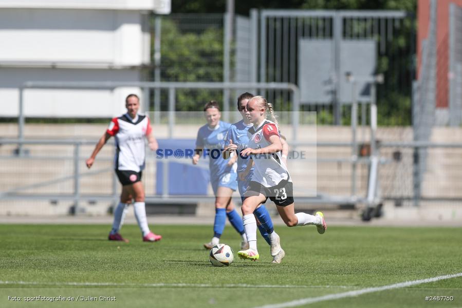 sport, action, Stadion am Brentanobad, SVM, SV Meppen 1912 e. V., SGE, Fussball, Frankfurt, Eintracht Frankfurt II, DFB, 25. Spieltag, 2. Frauen-Bundesliga, 11.05.2025 - Bild-ID: 2487760 sport, action, Stadion am Brentanobad, SVM, SV Meppen 1912 e. V., SGE, Fussball, Frankfurt, Eintracht Frankfurt II, DFB, 25. Spieltag, 2. Frauen-Bundesliga, 11.05.2025 - Bild-ID: 2487760