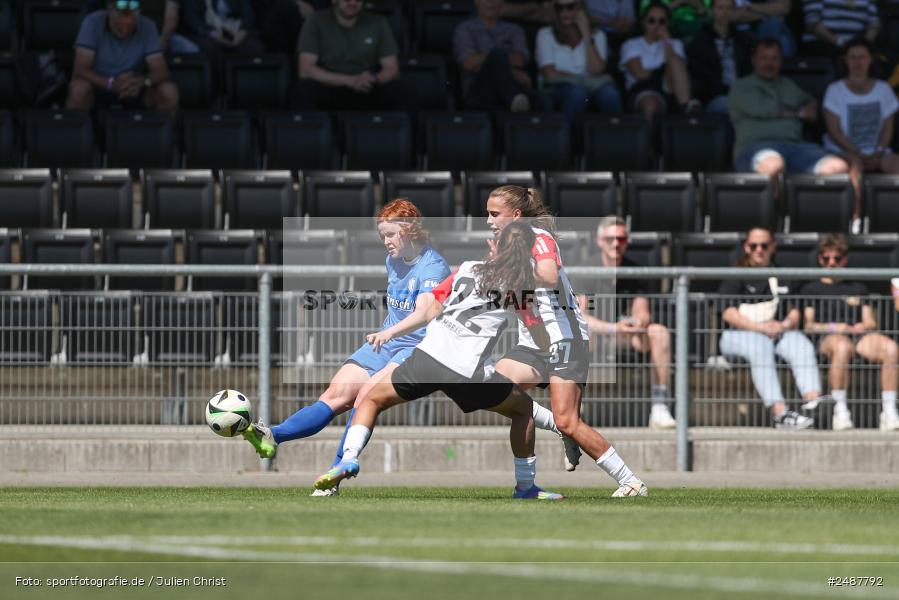 sport, action, Stadion am Brentanobad, SVM, SV Meppen 1912 e. V., SGE, Fussball, Frankfurt, Eintracht Frankfurt II, DFB, 25. Spieltag, 2. Frauen-Bundesliga, 11.05.2025 - Bild-ID: 2487792 sport, action, Stadion am Brentanobad, SVM, SV Meppen 1912 e. V., SGE, Fussball, Frankfurt, Eintracht Frankfurt II, DFB, 25. Spieltag, 2. Frauen-Bundesliga, 11.05.2025 - Bild-ID: 2487792