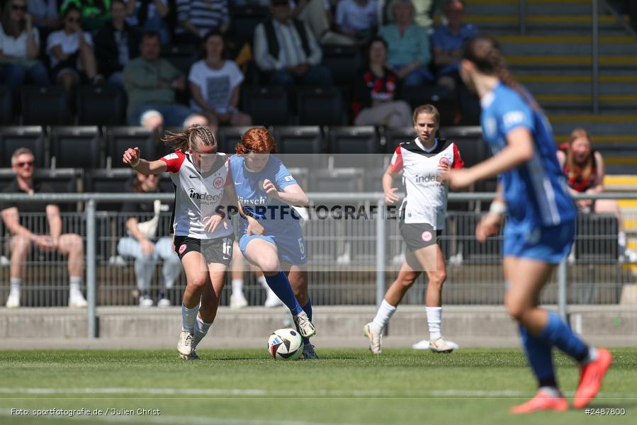 sport, action, Stadion am Brentanobad, SVM, SV Meppen 1912 e. V., SGE, Fussball, Frankfurt, Eintracht Frankfurt II, DFB, 25. Spieltag, 2. Frauen-Bundesliga, 11.05.2025 - Bild-ID: 2487800 sport, action, Stadion am Brentanobad, SVM, SV Meppen 1912 e. V., SGE, Fussball, Frankfurt, Eintracht Frankfurt II, DFB, 25. Spieltag, 2. Frauen-Bundesliga, 11.05.2025 - Bild-ID: 2487800