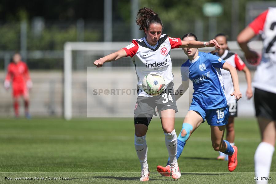 sport, action, Stadion am Brentanobad, SVM, SV Meppen 1912 e. V., SGE, Fussball, Frankfurt, Eintracht Frankfurt II, DFB, 25. Spieltag, 2. Frauen-Bundesliga, 11.05.2025 - Bild-ID: 2487803 sport, action, Stadion am Brentanobad, SVM, SV Meppen 1912 e. V., SGE, Fussball, Frankfurt, Eintracht Frankfurt II, DFB, 25. Spieltag, 2. Frauen-Bundesliga, 11.05.2025 - Bild-ID: 2487803