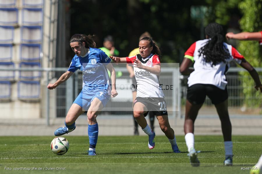 sport, action, Stadion am Brentanobad, SVM, SV Meppen 1912 e. V., SGE, Fussball, Frankfurt, Eintracht Frankfurt II, DFB, 25. Spieltag, 2. Frauen-Bundesliga, 11.05.2025 - Bild-ID: 2487805 sport, action, Stadion am Brentanobad, SVM, SV Meppen 1912 e. V., SGE, Fussball, Frankfurt, Eintracht Frankfurt II, DFB, 25. Spieltag, 2. Frauen-Bundesliga, 11.05.2025 - Bild-ID: 2487805